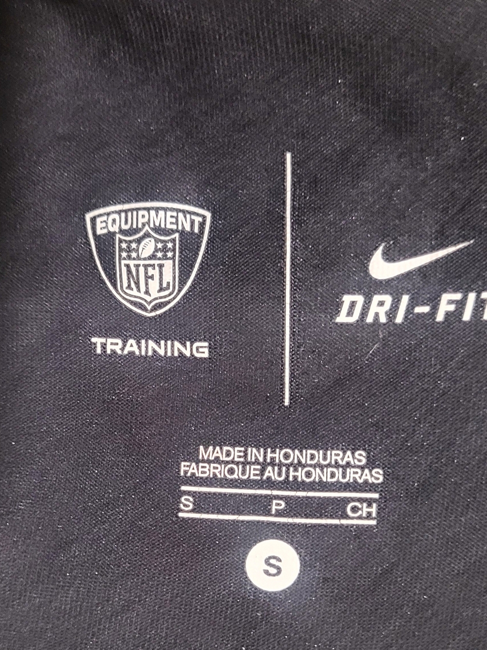 Nike Dri-FIT NFL Equipment Training Men's Black Shirt - Small